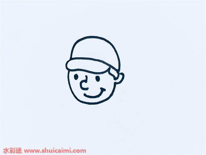 环卫工人扫地怎么画 环卫工人扫地简笔画彩色