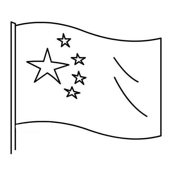 国庆节简笔画 国庆节简笔画图片大全简单漂亮