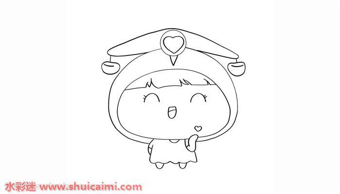 天秤座怎么画 天秤座简笔画简单