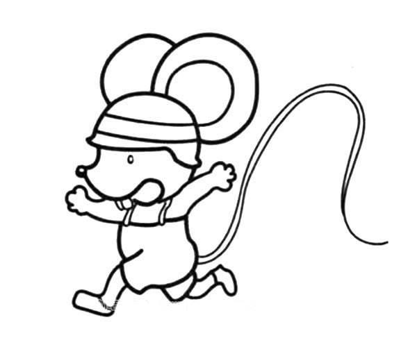小老鼠简笔画 小老鼠简笔画图片