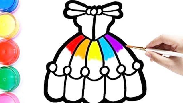 公主简笔画简单又漂亮 公主简笔画