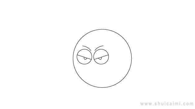 愤怒表情简笔画怎么画 愤怒表情简笔画简单