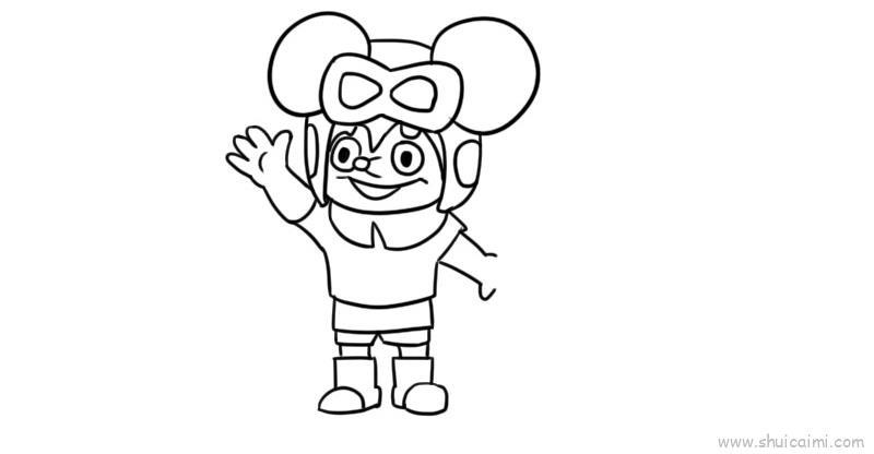 舒克和贝塔教程儿童画怎么画 舒克和贝塔教程简笔画简单