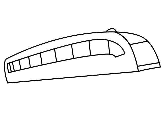 高铁简笔画 高铁简笔画怎么画