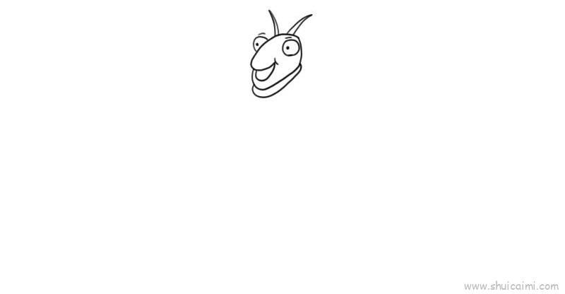 蟋蟀儿童画怎么画 蟋蟀简笔画画法