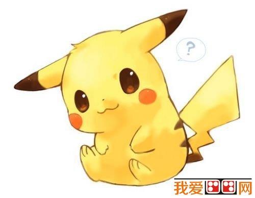皮卡丘欣赏简笔画怎么画 皮卡丘欣赏简笔画图片