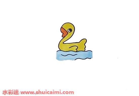 用数字2画小鸭子怎么画 小鸭子简笔画漂亮彩色