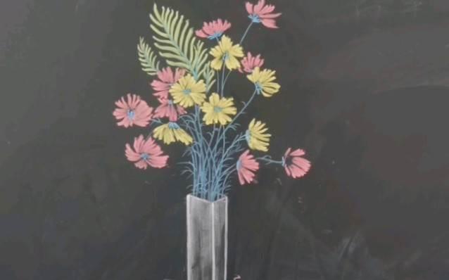 粉笔画图片大全简笔画 粉笔画图片大全简笔画人物