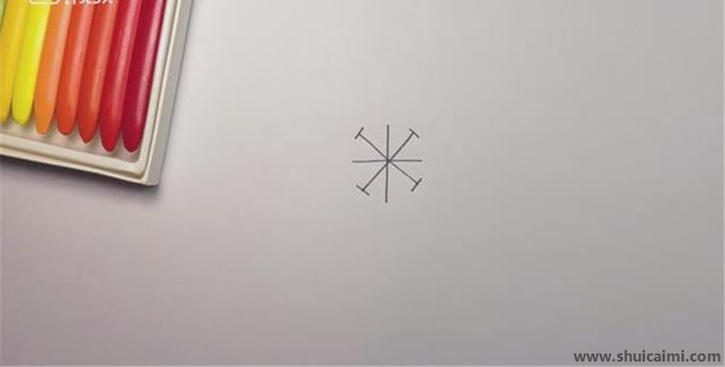 雪花儿童简笔画怎么画 雪花儿童画画法