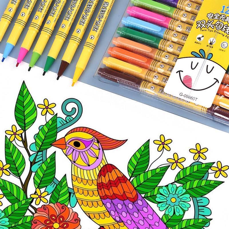 彩笔简笔画素材推荐 彩笔简笔画图案大全