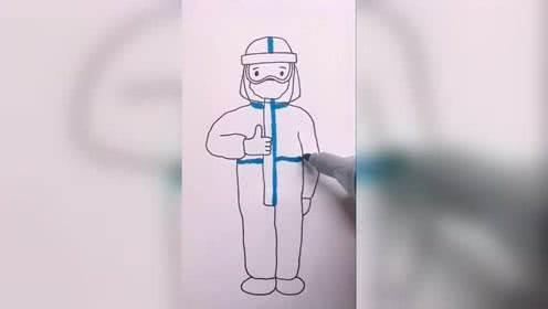 医生简笔画 医生简笔画简单又漂亮