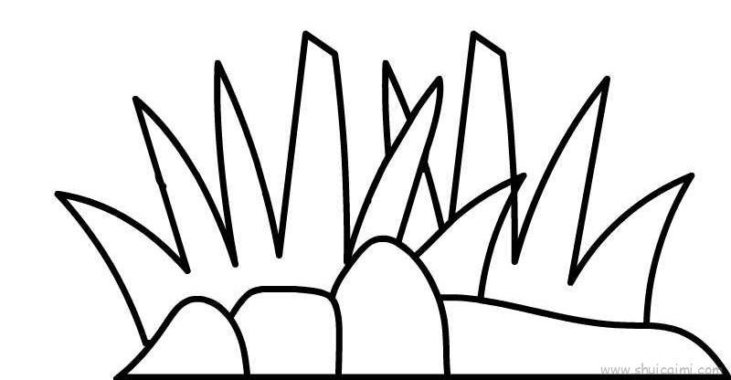 小草儿童画怎么画 小草简笔画简单又好看
