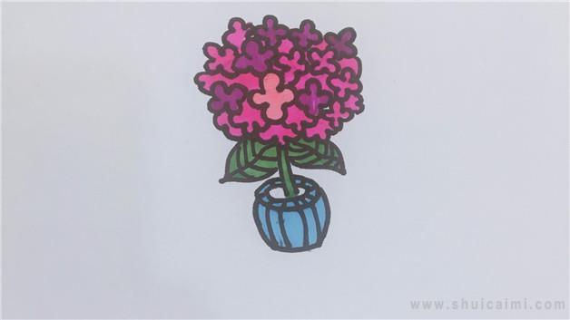 丁香花简笔画怎么画 丁香花简笔画画法