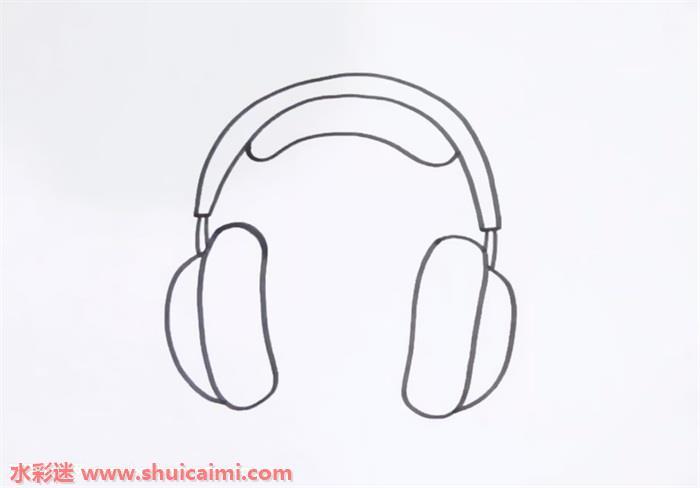 耳机怎么画 耳机简笔画画法