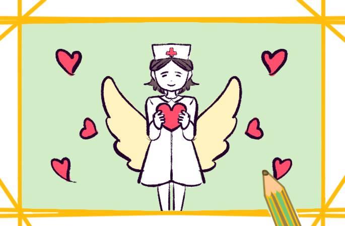 护士简笔画 护士简笔画幼儿园