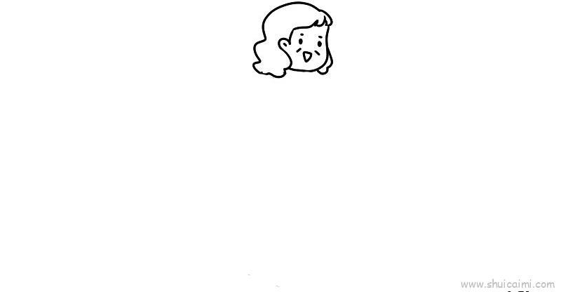 新年小人儿童画怎么画 新年小人简笔画图片