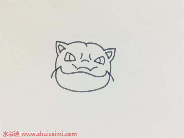 水箭龟怎么画 水箭龟简笔画步骤图