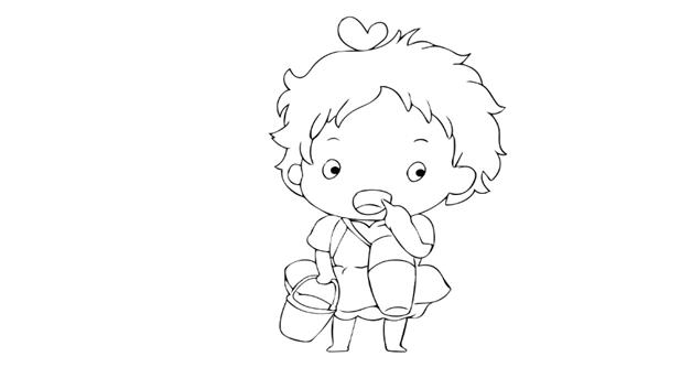 波妞简笔画怎么画 波妞简笔画画法