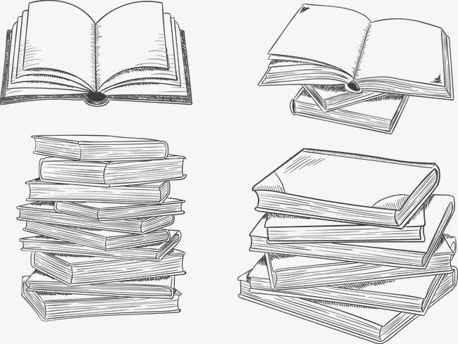 简笔画书 简笔画书本的画法