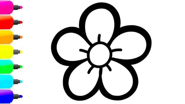 花简笔画 花简笔画简单漂亮