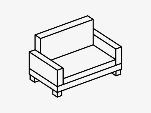 沙发的简笔画图片大全 沙发的简笔画图片大全大图