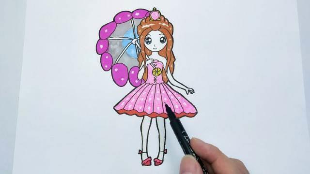 叶罗丽七个仙子简笔画 叶罗丽七个仙子简笔画冰公主