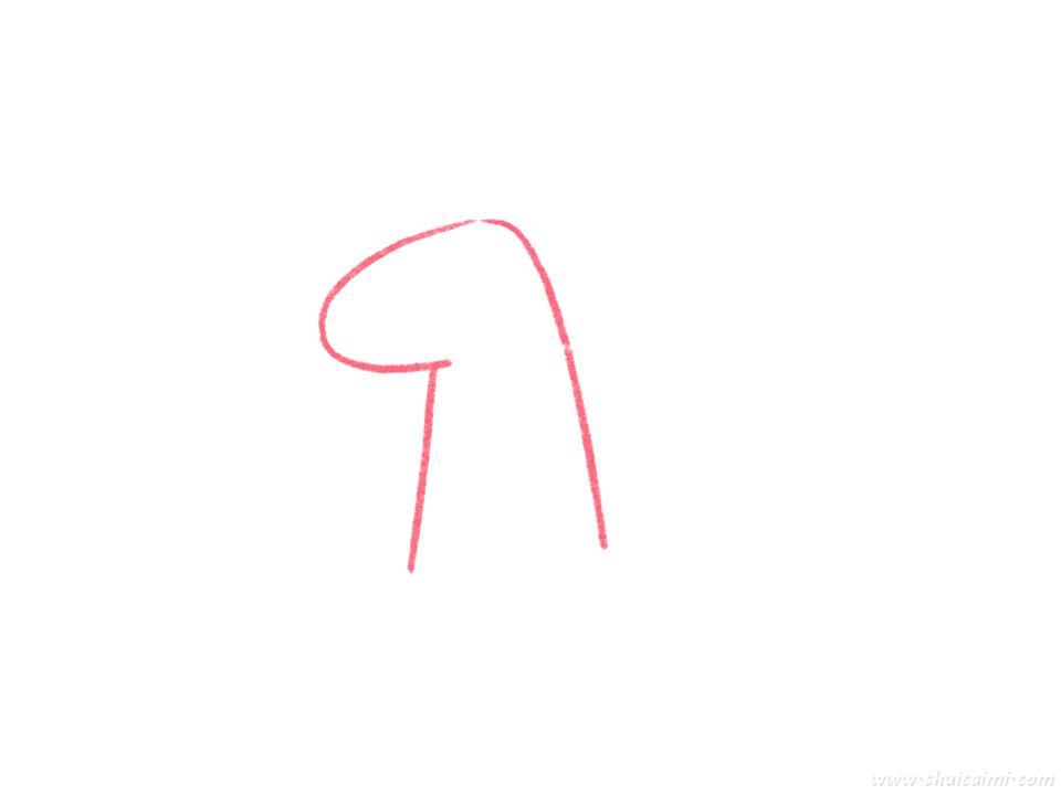 独角兽怎么画 独角兽简笔画图片大全带颜色