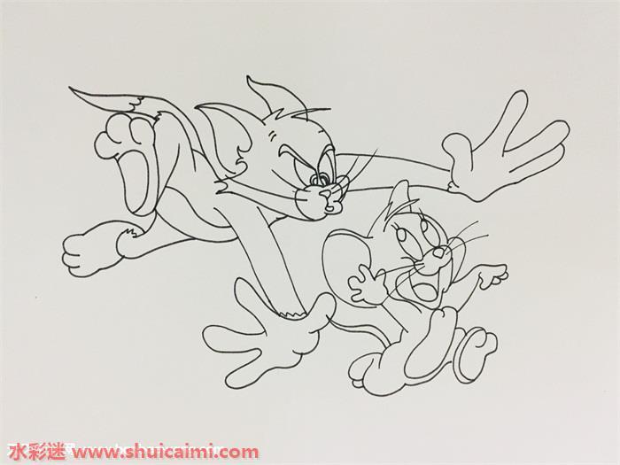 汤姆和杰瑞怎么画 汤姆和杰瑞简笔画漂亮