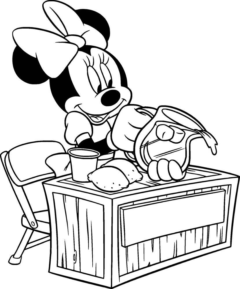 米妮简笔画图片大全 米妮简笔画图片大全可爱