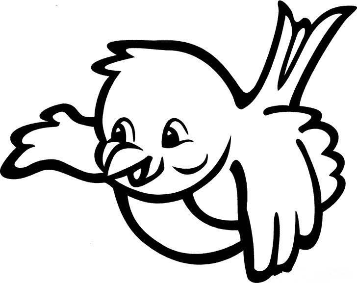 小鸟简笔画图片大全可爱 小鸟简笔画图片大全可爱好看