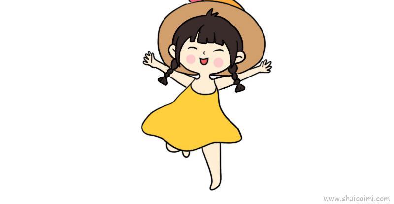 儿童节奔跑儿童画怎么画 儿童节奔跑简笔画简单又好看