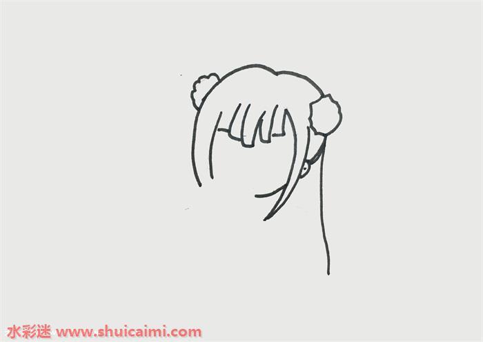 黑暗齐娜怎么画简单又漂亮 叶罗丽齐娜简笔画一步一步教