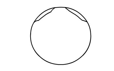 足球简笔画图片大全 足球简笔画. 步骤