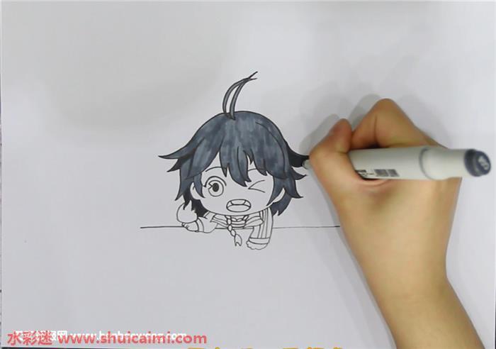白月初怎么画 白月初简笔画漂亮