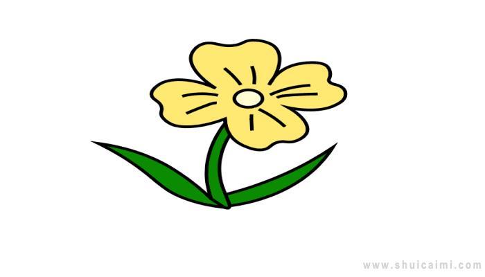 夜来香简笔画怎么画 夜来香简笔画画法