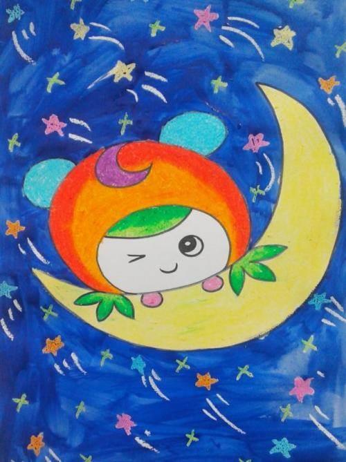 星空的简笔画图片大全 星空的简笔画图片大全大图