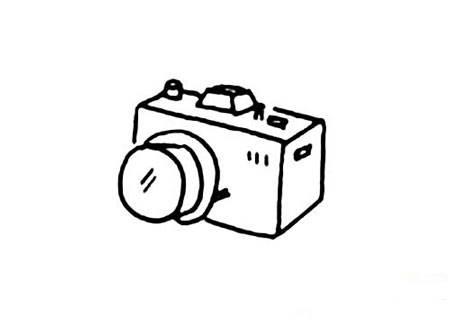 照相机简笔画 照相机简笔画图片