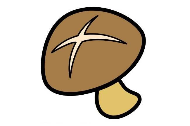 蘑菇简笔画 蘑菇简笔画简单又可爱