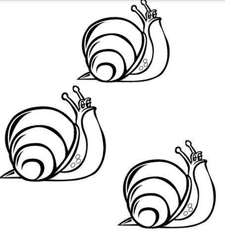 蜗牛简笔画图片大全 蜗牛简笔画图片大全大图彩色