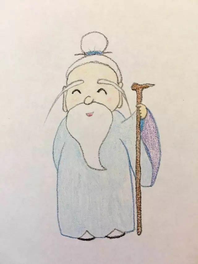 老爷爷简笔画 老爷爷简笔画头像