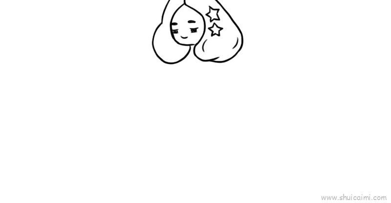 美人鱼儿童画怎么画 美人鱼简笔画画法