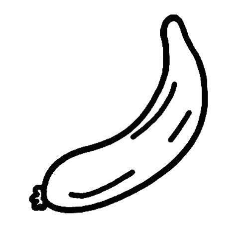 丝瓜简笔画 丝瓜简笔画图片带颜色