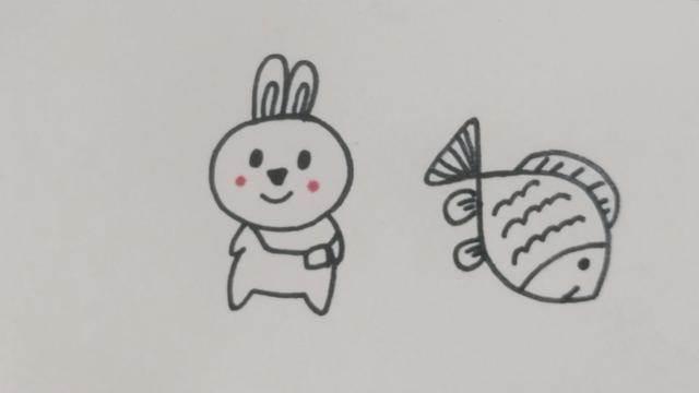 兔子迎新年简笔画怎么画 过年兔子简笔画