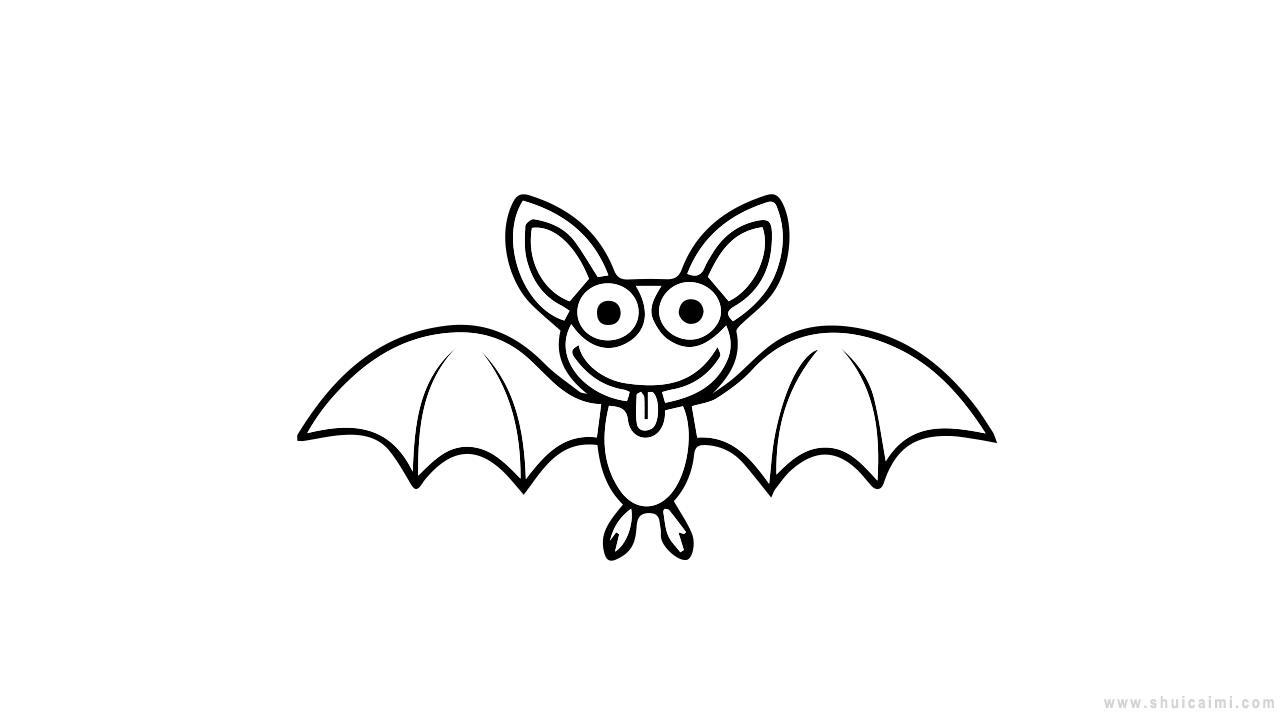 蝙蝠简笔画怎么画 蝙蝠简笔画简单又好看