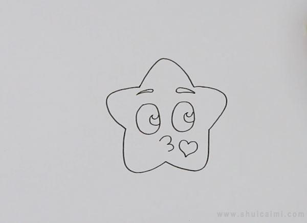 五角星简笔画怎么画 五角星简笔画图片大全