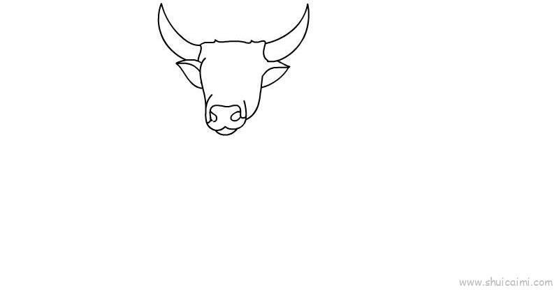 牛儿童画怎么画 牛简笔画顺序