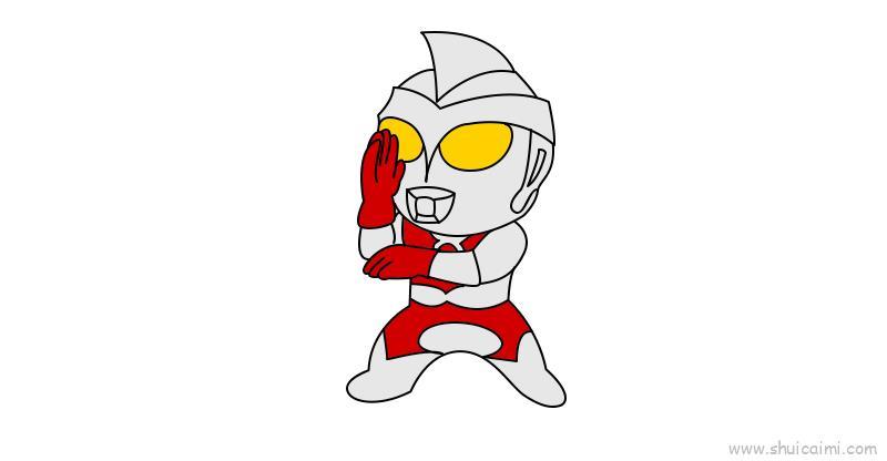 奥特曼儿童画怎么画 奥特曼简笔画图片