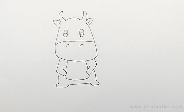 河马简笔画怎么画 河马简笔画顺序