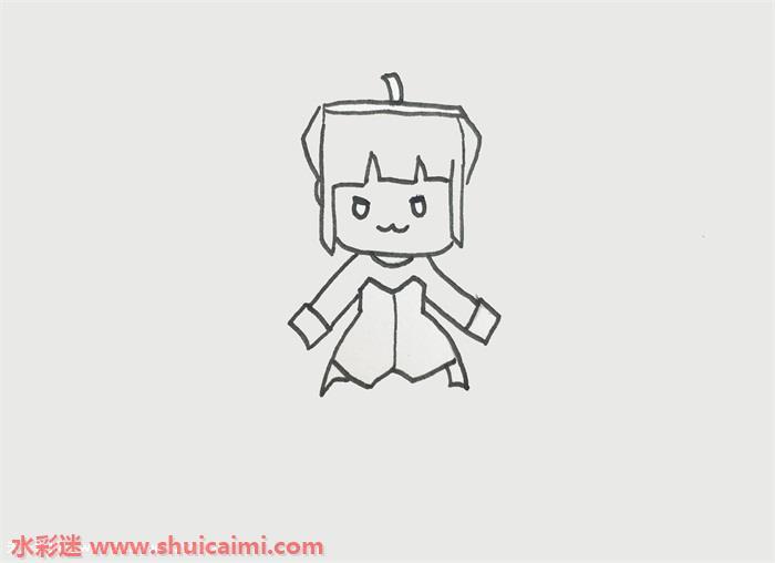 幻音简笔画教程:幻音怎么画简单又漂亮