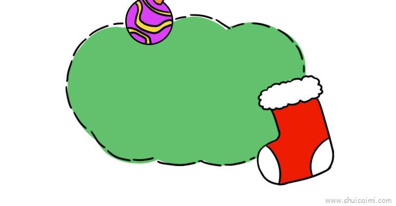 平安夜手抄报边框儿童画怎么画 平安夜手抄报边框简笔画简单